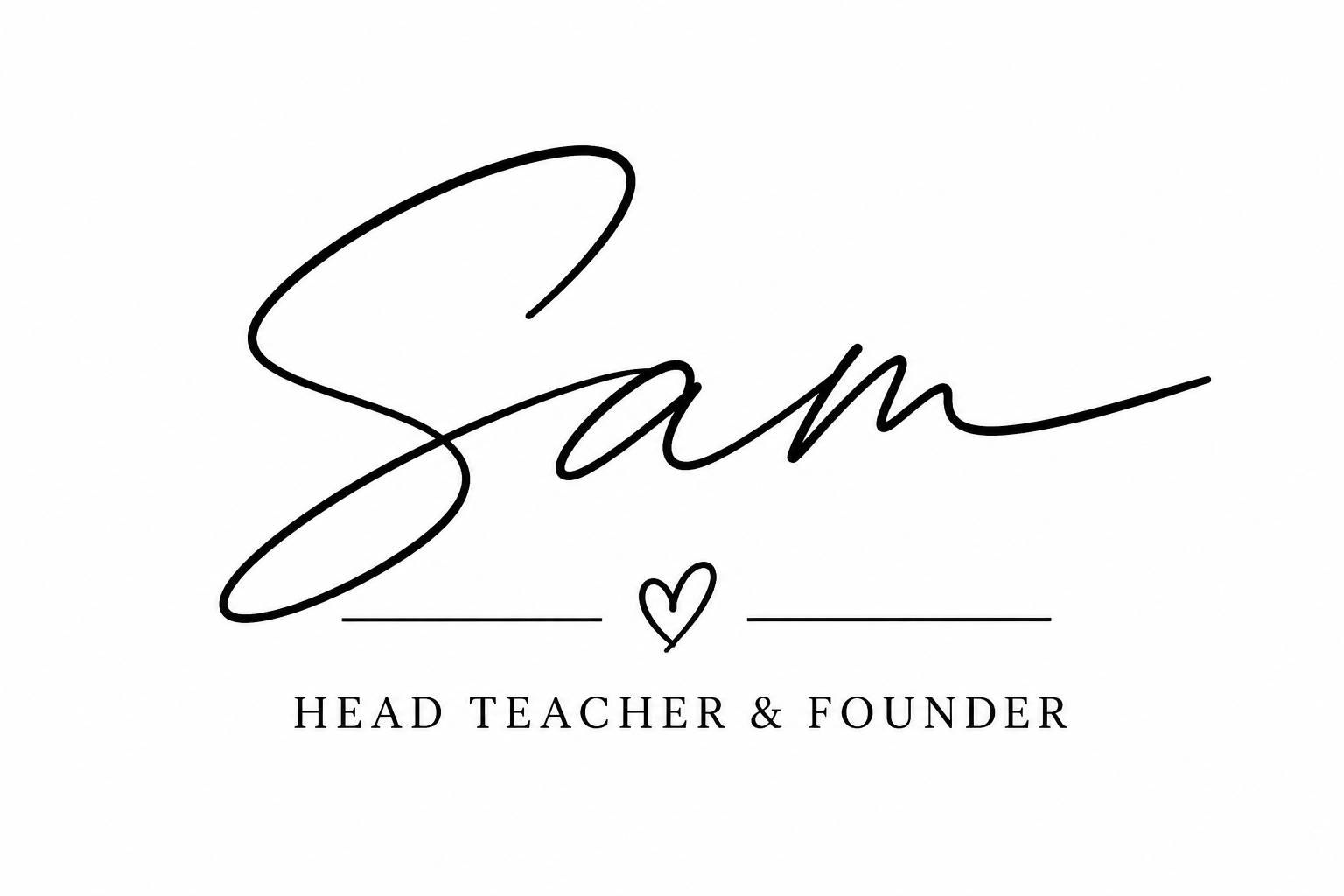 head teacher signature